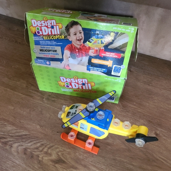 EUC Educational Insights Design and Drill Power Play Vehicles HELICOPTER - Picture 4 of 6